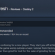 Illustration for article titled iDestiny 2/i, As Told By Steam Reviews